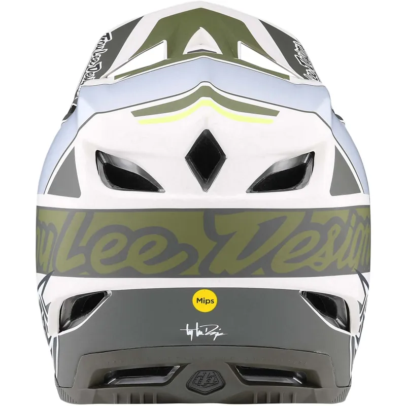 Troy Lee Designs D4 Composite Full Face MIPS MTB Helmet Team Military-1